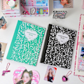 Miniatyrbillede 6 af 10: A5 Binder Bog Foto Album SORT SORT Black
