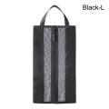 Miniatyrbilde 1 av 10: 1 Stk Skooppbevaringsveske Reiseskovesker SORT STOR SORT STOR black large