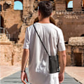 Pikkukuva 8 / 10: Passport Pouch Neck Lompakko MUSTA black