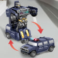Miniatyrbild 3 av 10: Transformerande Robotmodell Leksak Elbil A A A
