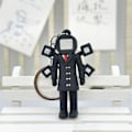 Miniatyrbillede 1 af 10: 1 stk nøglering ornament Skibidi toilet vedhæng A A