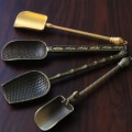 Miniatyrbild 5 av 10: Teskyffel Teskedar KOPPAR C C Copper C-C