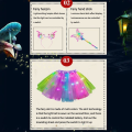 Miniatyrbilde 3 av 10: Fairy Wings Dress-Up Wings ROSE RED 4STK/SETT 4STK/SETT rose red 4pcs/set-4pcs/set