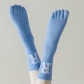 Miniatyrbillede 3 af 10: Yoga Five Finger Sokker Sportssokker HVID White