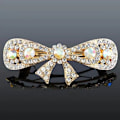 Miniatyrbillede 1 af 10: Rhinestone Hårspænder Smykker Barrette 3 3 3