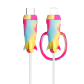 Miniatyrbilde 1 av 10: Kabelbeskytter Lader Kabelbeskyttelsesdeksel MULTICOLOR L/C Multicolor L/C to C-L/C to C