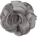 Miniatyrbild 9 av 10: Tyg Stor Rose Flower Brosch Blommor Brosch BLÅ blue
