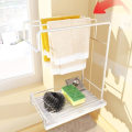Miniatyrbild 5 av 8: Trashållare Desktop Väggmonterad Förvaringsställ VIT White