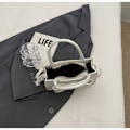 Miniatyrbillede 8 af 10: Sweet Style Bowknot Taske Top-Handle Tasker SORT-BLÅ SORT-BLÅ