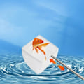 Miniatyrbillede 6 af 10: Goldfish Net Telescopic Shrimp Net LSQUARE SQUARE LSquare