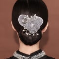 Pikkukuva 1 / 8: Flower Hair Clip -hiusnumpukone HARMAA Grey