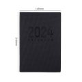Miniatyrbilde 1 av 10: 2024 Diary Book 2024 Planner Notebook STIL B-SORT STIL Style B-Black