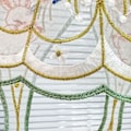 Pikkukuva 7 / 8: Rabbit Embroidery Lasten kaulus Hanfu Cloud Olkapää