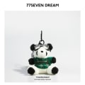 Miniatyrbillede 1 af 10: Panda Doll Nøgleringe Panda Pilot Pendant F F F