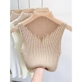 Pikkukuva 1 / 8: Mesh neulottu yläpääntieliivi KHAKI Khaki