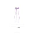 Miniatyrbild 2 av 10: 2st Bow Ribbon Hårklämma Tofs Streamer Hårnålar LILA purple lattice-lattice