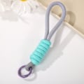 Miniatyrbilde 1 av 6: Flettet Nøkkelring Nøkkelring Anti Lost Knot Rope Strap 3 3 3