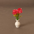 Miniatyrbillede 1 af 10: Dukkehus Miniature Plastic Simulation Vase 2 2 2