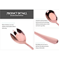 Pikkukuva 3 / 10: Salaattilusikka Shara Fork MUSTA HAARUKKA Black Fork-Fork