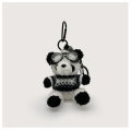 Miniatyrbilde 1 av 10: Panda Doll Nøkkelringer Panda Pilot Anheng C C C