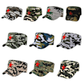 Miniatyrbild 8 av 10: Kids Army Hat cap 2 2 2