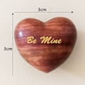 Miniatyrbillede 2 af 10: Lille lommekram Træhjerte-token-håndværksartikler 1 1 1