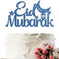 Miniatyrbilde 6 av 10: 5 stk Eid Mubarak Baketopper D D