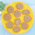 Miniatyrbild 4 av 6: 8st/ Set Cookie Cutters Set Form Cookie Stamp DIY Cake