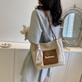 Miniatyrbillede 5 af 10: Mulepose Strandtaske BRUN Brown