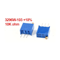 Miniatyrbillede 2 af 6: Potentiometer 10K Ohm 10STK 10STK 10pcs