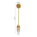 Miniatyrbillede 1 af 10: Star Moon Ske Gaffel Sæt Dessert Kage Ske FORK-1 FORK-1 fork-1