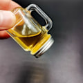 Miniatyrbillede 7 af 10: 1 stk Mini Mason Krukke forseglet glasflaske Kaffe Mælk Juice Flaske