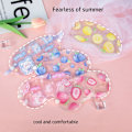 Miniatyrbild 5 av 10: Ice Eye Mask Ögonbindel PRINT PRINT lemon print