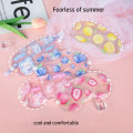 Miniatyrbilde 5 av 10: Ice Eye Mask Blindfold SIMON PRINT SIMON PRINT lemon print