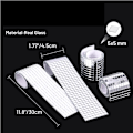 Miniatyrbillede 5 af 9: Mosaik Fliser Disco Fliser SØLV 3200STK 3200STK silver 3200pcs-3200pcs