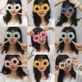 Miniatyrbillede 3 af 10: Blomsterbriller Daisy Shades HVID GRÅ LINSER GRÅ LINSER white Gray lenses-Gray lenses