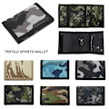Miniatyrbilde 7 av 10: Camouflage Slim Wallet Reisemyntpung LYSGRÅ light grey