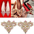 Pikkukuva 3 / 4: Rhinestone Crystal Applique DIY Ompele Faux Pearl Patch Crystal