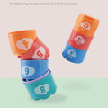Miniatyrbilde 6 av 9: Fold Cup Barn Stack Spill Puslespill Tog Brettspill Toy