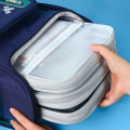 Pikkukuva 7 / 10: Mesh vetoketjullinen pussipussi Läpinäkyvä viilalaukku VÄRI 1 VÄRI 1 Color 1