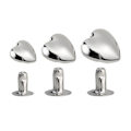Miniatyrbillede 1 af 9: Læder nitter Kit Heart Studs Tøj stof