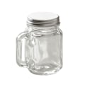 Miniatyrbillede 1 af 10: 1 stk Mini Mason Krukke forseglet glasflaske Kaffe Mælk Juice Flaske