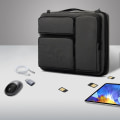 Miniatyrbillede 8 af 10: Nylon bærbar taske Notebook skuldertaske SORT 13,3 14 TOMMER 13,3 black 13.3 14 inch-13.3 14 inch
