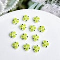 Miniatyrbillede 1 af 10: Negledekor Flatback Ornament GRØN Green