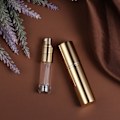 Miniatyrbilde 4 av 10: 5ml parfymesprayflaske væskebeholder GULL gold