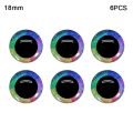 Miniatyrbillede 1 af 10: 6 stk/3 par Eyes Crafts Eyes Puppet Crystal Eyes 18MM 18MM 18mm