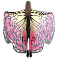 Miniatyrbild 1 av 10: Butterfly Cape Butterfly Wings Sjal 08 08 08