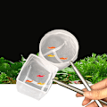 Miniatyrbillede 10 af 10: Goldfish Net Telescopic Shrimp Net LSQUARE SQUARE LSquare