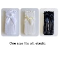Miniatyrbild 2 av 10: Rosettstrumpor Mesh Strumpor VIT white