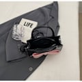 Miniatyrbillede 9 af 10: Sweet Style Bowknot Taske Top-Handle Tasker SORT-ROSA SORT-ROSA